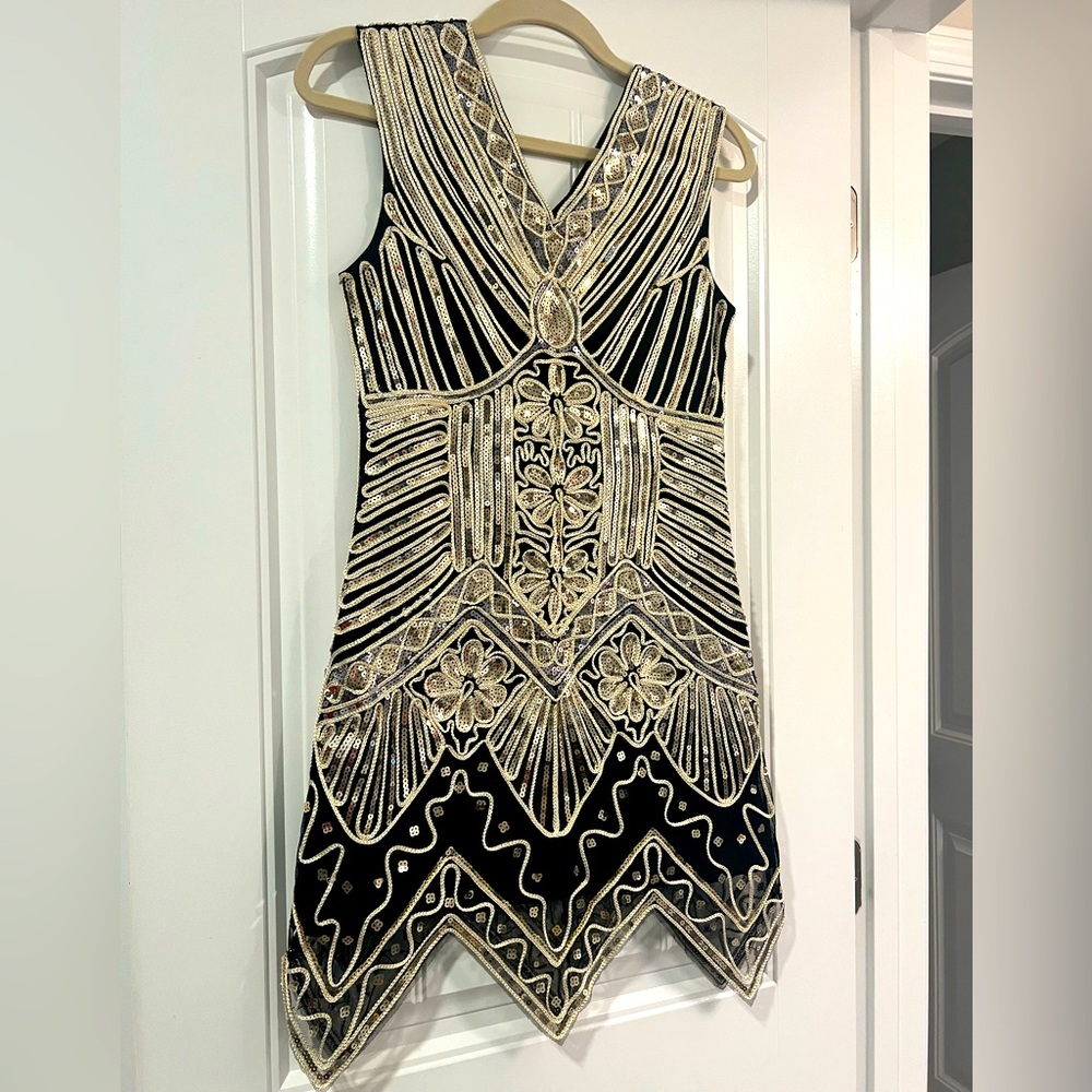fab’rik sequin cocktail dress